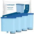 Produktbild: Wasserfilter für Saeco Philips Kaffeevollautomat AquaClean Wessper AquaClear 4x