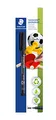 Produktbild: STAEDTLER Folienstift für den Sport Lumocolor permanent pen 314, zur Beschriftung von Bällen, Hanteln und Sportgeräten, wasserfest, lichtbeständig, Schwarz, B breit ca. 1 - 2,5 mm, 314-9 BK-1