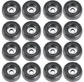 Produktbild: Adam Hall Hardware 4900 M16 AH - 16er Set Gummifuß 25 x 11 mm schwarz im Beutel