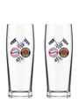 Produktbild: FC Bayern München Halbeglas I Bierglas I 2er-Set I Je 0,5 l