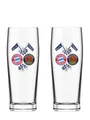 Produktbild: FC Bayern München Gläser-Set FC Bayern München Halbeglas I Bierglas I 2er-Set I Je 0,5 l, Glas