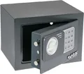 Produktbild: HMF Safe Tresor klein mit Zahlenschloss Möbeltresor Safe Hotelsafe Geldschrank