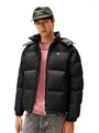 Produktbild: Tommy Jeans Winter-Daunenjacke Alaska Down Puffer EXT (warm, mit Kapuze) schwarz Herren, Größe: L