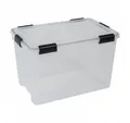 Produktbild: Kreher Aufbewahrungsbox Set: 4 x Box mit Dichtung 70 Liter Volumen