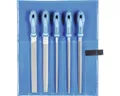 Produktbild: Werkstattfeilen-Set PFERD in Rolltasche 250mm Hieb 2, 5-tlg.