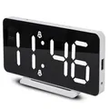 Produktbild: GB383 Digitaler LEDWecker Uhr mit Alarm und Thermometerfunktion, Doppelwecker...