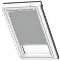 Produktbild: Verdunklungsrollo DKL S06 0705S, VELUX, verdunkelnd, ohne Bohren, in Führungsschienen, VELUX »Pick & Click!«, alufarbene Führungsschienen & Griffleiste