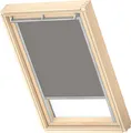 Produktbild: VELUX Original Verdunkelungsrollo für VELUX dachfenster S06, Grau, Grauer Führungsschiene