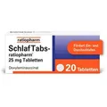 Produktbild: SchlafTabs-ratiopharm® 25 mg Schlaftabletten