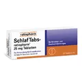 Produktbild: SchlafTabs-ratiopharm® 25 mg - Schlaftabletten mit Doxylamin