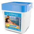 Produktbild: Miganeo® 5 kg Multitabs 200g, für Pool,4 in 1 Chlor, Ph, Alegezid,Flockung (5 kg) Weiss
