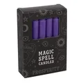 Produktbild: 12 Magic Spell Candles Kerzen Zauberkerzen Lila Wohlstand