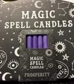 Produktbild: 12 Zauberkerzen, violett MAGIC SPELL CANDLES PROSPERITY, Wohlstand