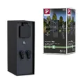Produktbild: Paulmann 94701 Plug & Shine Außenleuchte Zubehör Steckdosensäule Rio mit Dämmerungssensor IP44 Anthrazit Anschlüsse 2x 230V 2x Plug & Shine 24V