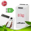 Produktbild: Hoover Toplader Waschmaschine 8 kg Inverter Motor 1400 Umin Dampf WLAN Aqua Stop