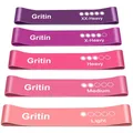 Produktbild: Fitnessbänder 5er Set Widerstandsbänder Latex Übungshilfen für Kraft Gymnasti...