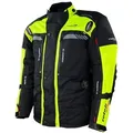Produktbild: roleff Motorradjacke RO1123 Endurojacke - Robuste Offroad-Jacke mit Protektoren & Belüftung auch in großen Größen, in verschiedenen Farben erhältlich gelb|schwarz 5XL