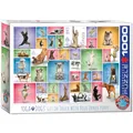 Produktbild: Yoga Dogs, Eurographics 1000 Teile Puzzle