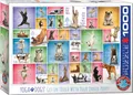 Produktbild: EUROGRAPHICS 6000-0954 Yoga Hunde 1000 Teile Puzzle