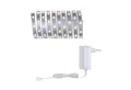 Produktbild: Paulmann LED-Streifen MaxLED 250 Basisset 3m IP20 2700K 12W 230/24V Silber, 1-flammig