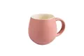 Produktbild: Sallys Belly Mug Kaffeetasse/Teetasse 400ml, Tasse mit Henkel- Handmade (Silky Rose)