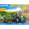 Produktbild: Playmobil 72010 Traktor mit Anhänger 58-tlg. Netto Edition Bauernhof NEU OVP