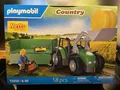 Produktbild: PLAYMOBIL® 72010 Netto Edition Traktor Sonderset Bäuerin Farmerin NEU OVP