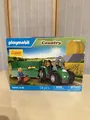 Produktbild: Playmobil Country 72010 – Traktor mit Anhänger (Netto Edition) - NEU & OVP