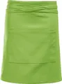 Produktbild: Erwin Müller Halbschürze, Koch-Schürze halb, Küchenschürze Uni 100% Baumwolle apfelgrün Größe 50x80 cm - mit großer Aufsatztasche und Bindeband, strapazierstark und beständig