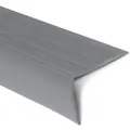 Produktbild: KARAT Stufenkantenprofil Toronto - Treppenkantenprofil Grau 40 x 25 x 1000 mm