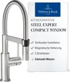 Produktbild: Villeroy & Boch Steel Expert Compact Window Küchenarmatur, Edelstahl massiv