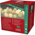 Produktbild: Konstsmide - LED Dekolichterkette, hellblaue/graue/weiße Baumwollkugeln