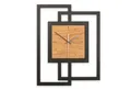 Produktbild: Kreative Feder Wanduhr Moderne Designer-Wanduhr aus Holz (mit stilvollem Akzent aus Eiche-Furnier, Hergestellt in Deutschland)