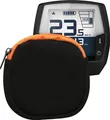 Produktbild: kwmobile Tasche kompatibel mit Bosch Intuvia - E-Bike Computer Neopren Hülle - Schutztasche Schwarz matt Orange