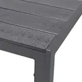 Produktbild: Inda-exclusiv - Alu Polywood Gartentisch Anthrazit/grau 160x90x74cm-d726850