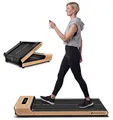 Produktbild: Sportstech WoodPad_Pro_LWD klappbar, 8 km/h, leise, App, bis 120 kg