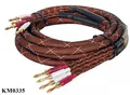 Produktbild: Krüger&Matz Highend Lautsprecherkabel KM0335 Boxenkabel OFC Bananenstecker 2x3m