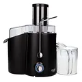 Produktbild: Adler AD 4127 Entsafter, schwarz, elektrische Saftpresse, Zitruspresse, Fruchtfleisch Sieb, Edelstahl