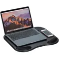 Produktbild: Kniekissen Laptop, Handpolster, Handy-Ablage, Knietablett ergonomisch, für Tablet 11 Zoll, Kunststoff, schwarz - Relaxdays