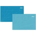 Produktbild: Semplix Schneidematte türkis-petrol 90 x 60 cm/ 35x24 inch 3 lagig A1 Unterlage