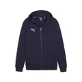Produktbild: PUMA Jungen Teamgoal Casuals Hooded Jacket Sweat, Puma Navy-puma White, 140 EU