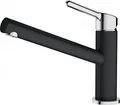 Produktbild: FRANKE Armatur ORBIT in CHROM-ONYX mit Festauslauf / Küchenarmatur / Einhebelmischer