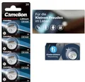 Produktbild: 4x CR1620 Lithium Knopfzelle 3V Camelion 5er Blister DL1620 5009LC E-CR1620