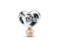 Produktbild: Pandora Charm Herz 782244C00 Charm Herz Love You Sister Sterling-Silber 14k Rosé Vergold