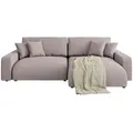 Produktbild: S-STYLE Ecksofa  Emma ¦ lila/violett ¦ Maße (cm): B: 234 H: 78