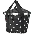 Produktbild: Klickfix Reisenthel Bikebasket Fahrrad Korb black dots incl. Adapter