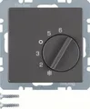 Produktbild: Berker Klein-Durchlauferhitzer Berker Temperaturregler anth/sa 20266086