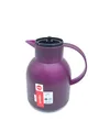 Produktbild: Emsa Samba Isolierkanne 1L Aubergine | 12h heiß, 24h kalt, Quick Press