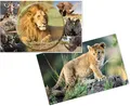 Produktbild: HERMA 19676 Schreibtischunterlage Tiere Afrika, abwischbare Kinder Schreibunterl