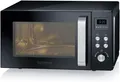 Produktbild: SEVERIN 3-in-1 Mikrowelle mit Grill und Heißluftfunktion bis 200°C, Minibackofen
